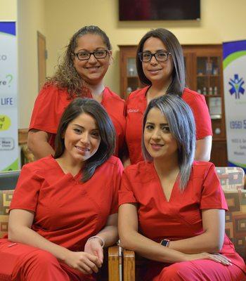 Our Specialists Jessica, Bianca, Zulema, Adriana