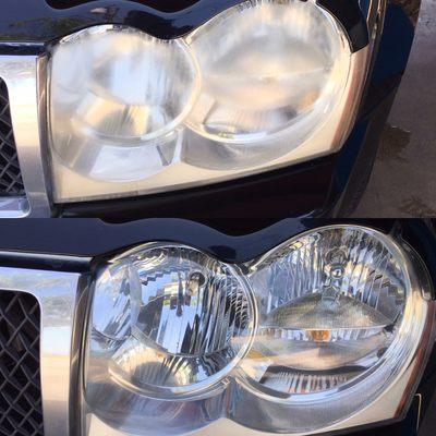 Remove scratches Restore cloudy, dull lenses Increase visibility Increase safety Save you money by not having to purchase a new headlight