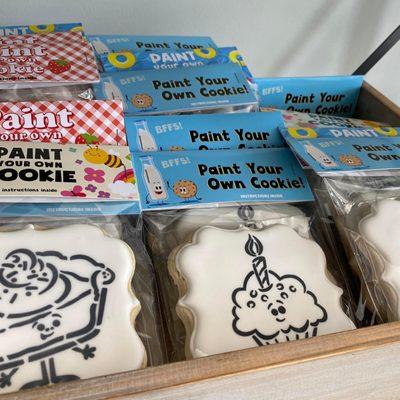 Paint your own cookies