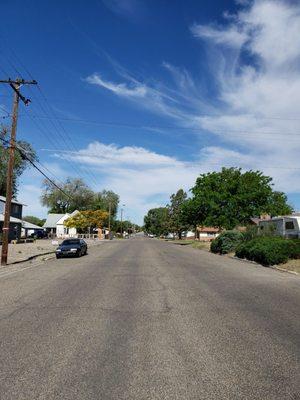 The Burbs. Pretty wide streets.