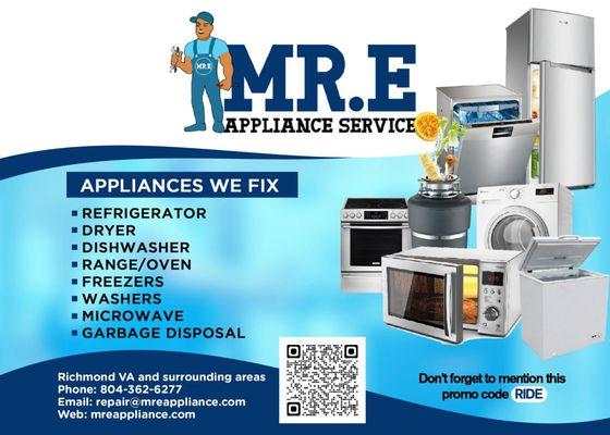 Appliance repair in Richmond, Appliance repair in Henrico County, Appliance repair in Chesterfield County. Call Us to book service repair.