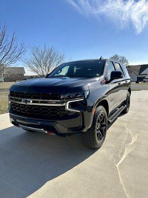 Chevy Tahoe detailing