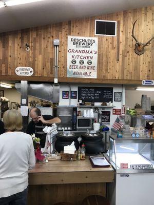 Deli counter