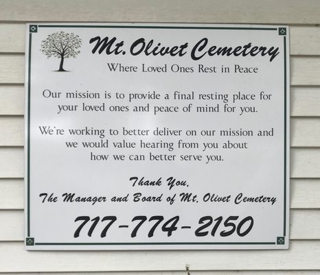 Mount Olivet Cemetery Assn