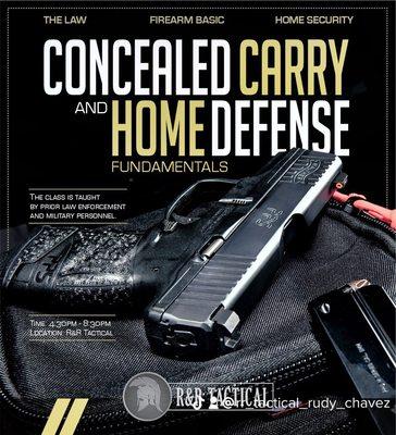 Concealed carry permit taught here