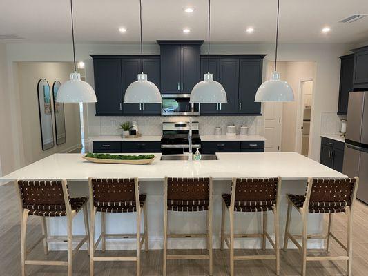 Model kitchen In Rivertown St Johns Florida