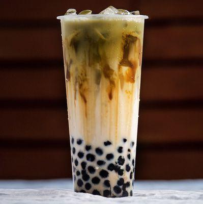 Matcha Tiger - Black Sugar Boba Matcha Milk