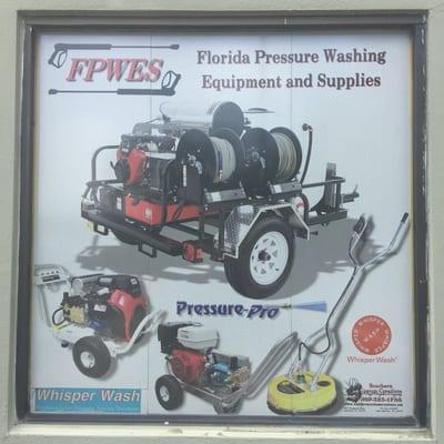 Florida Pressure Washing Equipment