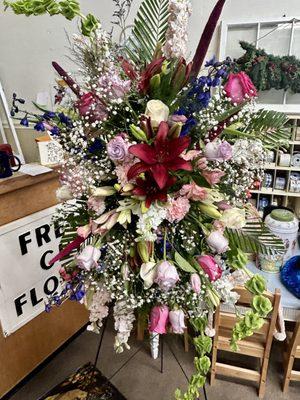 Fresh Cut Flowers or Silk Flowers available