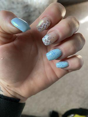 Mermaid nails 2021