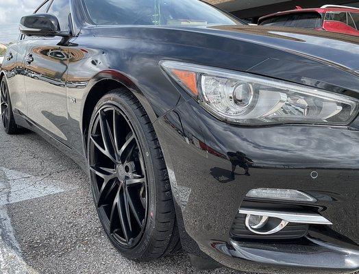 Infiniti on Niche wheels