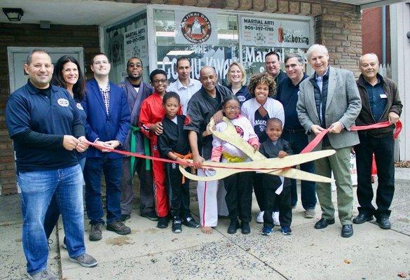 Ribbon cutting ceremony