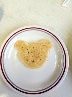 Mickey mouse mini pancake