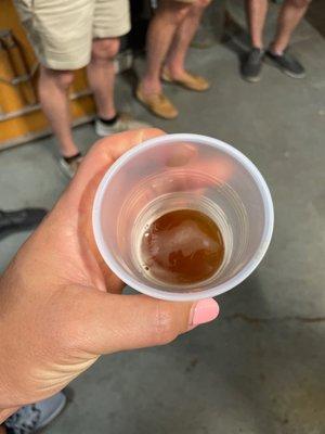 Beer sample