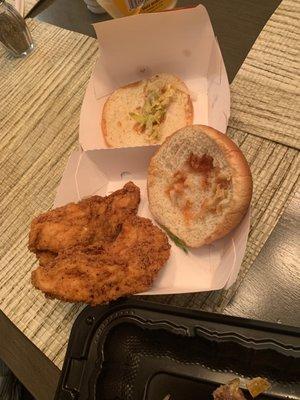 Supposed to be John boy and billy chicken sandwich