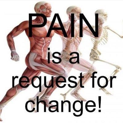 Pain is the body's request for change. Do something today to IMPACT tomorrow!