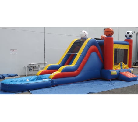 3n1 combo rents just a little more than a bounce house.