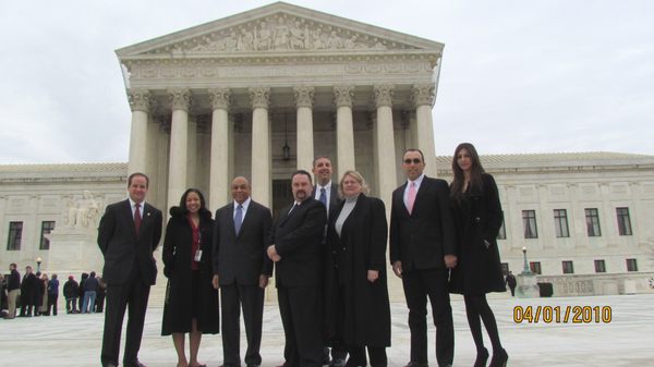 Attorney Kamal Nawash at the Supreme Court.