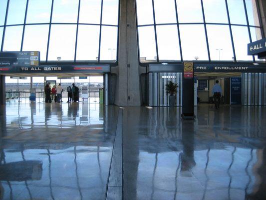 Terrazzo Pour-in-Place Installation After