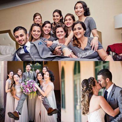 Bridal party by Michael Soberanes