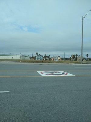 I think this is around 36th. You can see an old abandoned bowling alley in the background.