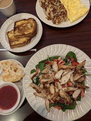 Chicken Strawberry Chicken Spinach Salad