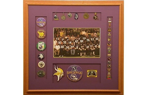 Professional Sports Memorabilia Framing, for your favorite sports team