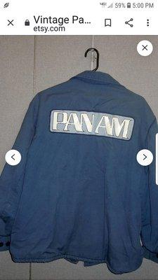 pan am enbroidered pacth