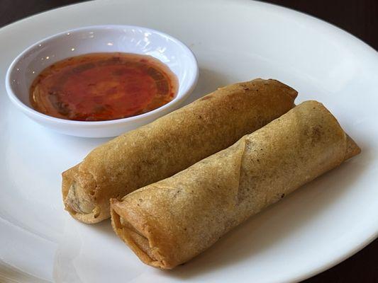 The pork egg rolls were delish!