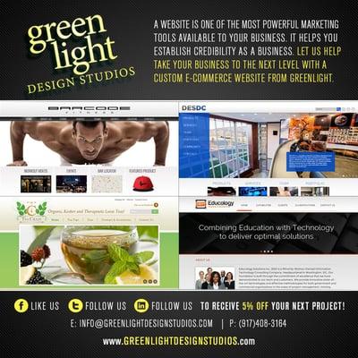 Greenlight Design Studio is a full service Design company. View our work at www.greenlightdesignstudios.com