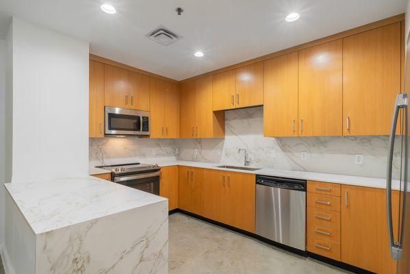 Stainless steel appliances - Main 3 Downtown