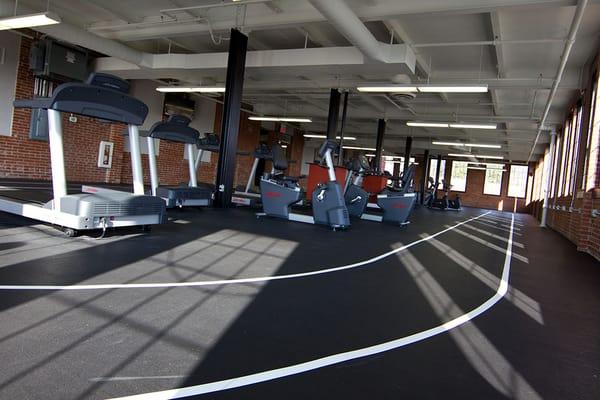 Indoor running track