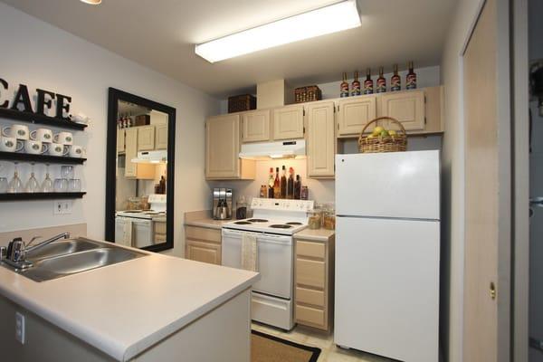 Westminster Towers Apartments kitchen