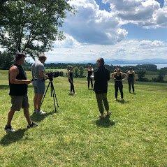 dance film shoot at burlington summer dance camp