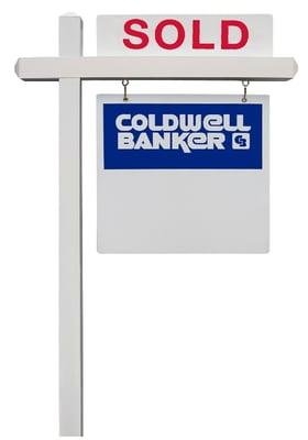 The perfect sign for your yard.  We add the SOLD!