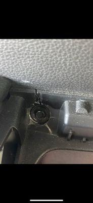 Bad lazy work damaged door panels