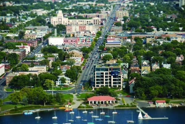 Lake Street from above