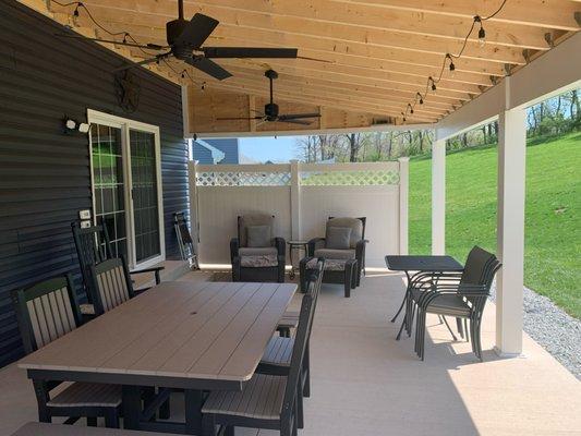 Patio Roof Build