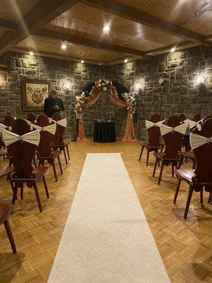 Castle Halloween wedding!