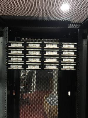 92 port patch panel. Customer: Rescue Ambulance Paramount, CA