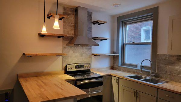 Functional and aesthetically pleasing kitchen renovation