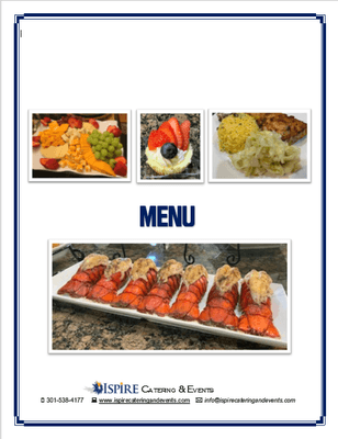 Catering Menu