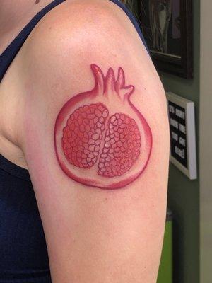 Pomegranate Tattoo by KT