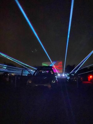 Laser light show we had during 2020 season.