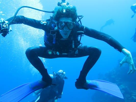 My son in Little Cayman 5/11