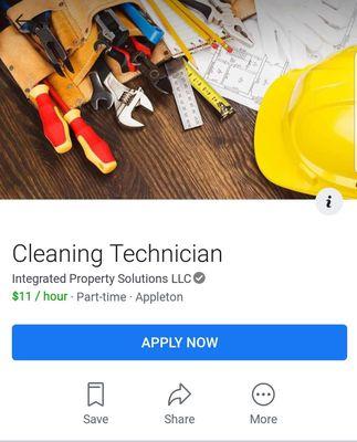 Current Job Opportunity! Apply quickly before the job post closes!
https://www.facebook.com/job_opening/1060279994162483/?source=share