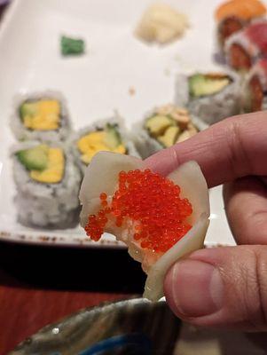 Tobiko - low quality.