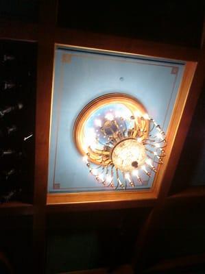 Chandelier Inside Wheeler Opera House