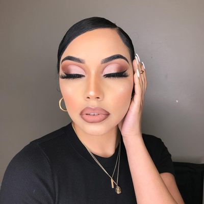 Cut crease full
Face glam