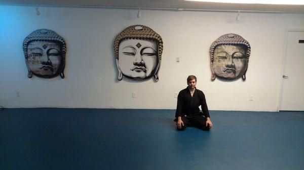 Sensei Michael Strong, at the Dojo